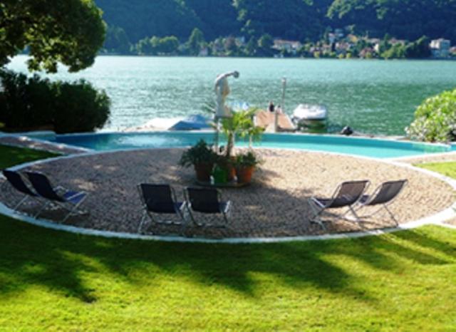 Residence Ville Lago Lugano Porto Ceresio Exterior photo